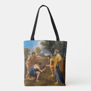 Tote Bag Et dans Arcadia ego, Poussin
