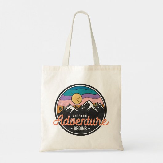 Tote Bag Et Donc L'Aventure Commence (Dos)