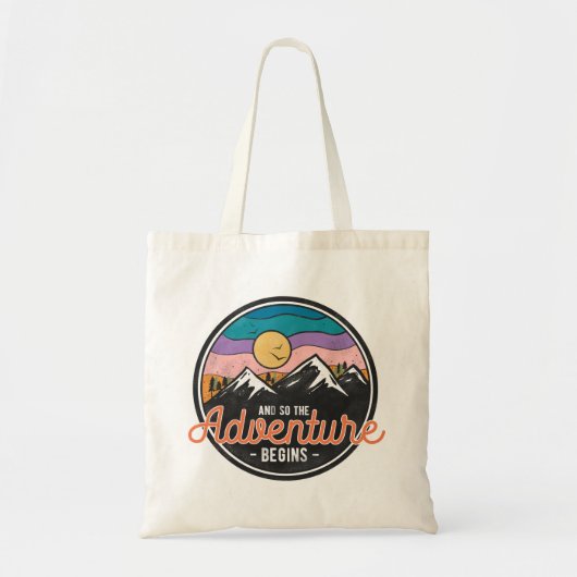 Tote Bag Et Donc L'Aventure Commence (Devant)