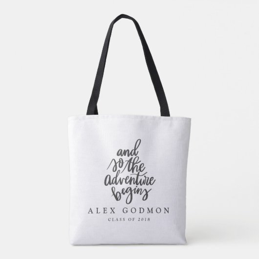 TOTE BAG ET DONC L'AVENTURE COMMENCE (Dos)