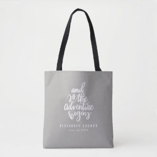 Tote Bag Et donc l'aventure commence