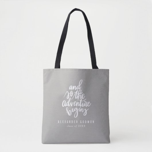 Tote Bag Et donc l'aventure commence (Devant)