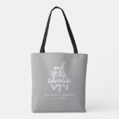 Tote Bag Et donc l'aventure commence (Dos)
