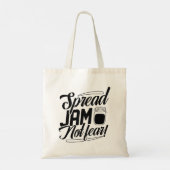 Tote Bag Étaler la confiture sans crainte (Dos)