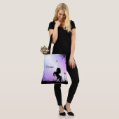 Tote Bag Étalon noir cabré (Sur le modèle)