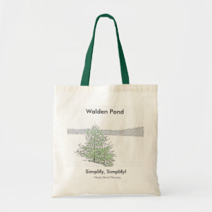 Tote Bag Étang de Walden :