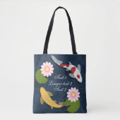 Tote Bag Étang japonais de poissons Koi (Devant)