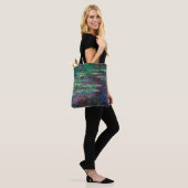 Tote Bag Etang Lily, Monet (Sur le modèle)