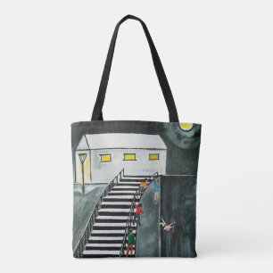 Tote Bag Étapes Inutiles Peinture d'Alfred Fox