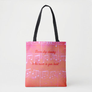 Tote Bag Étapes musicales - Mango Tango Fourre-tout