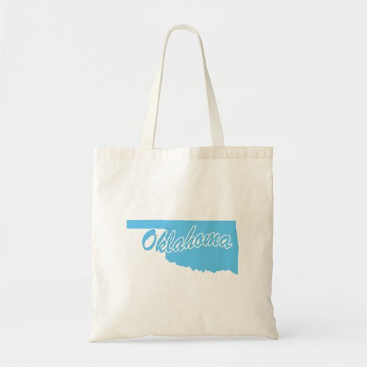 Tote Bag État De La Forme De L'Oklahoma (Devant)