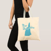 Tote Bag État De La Forme Du New Hampshire (Devant (produit))