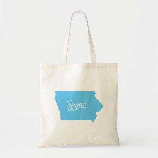 Tote Bag État De La Forme Iowa (Devant)