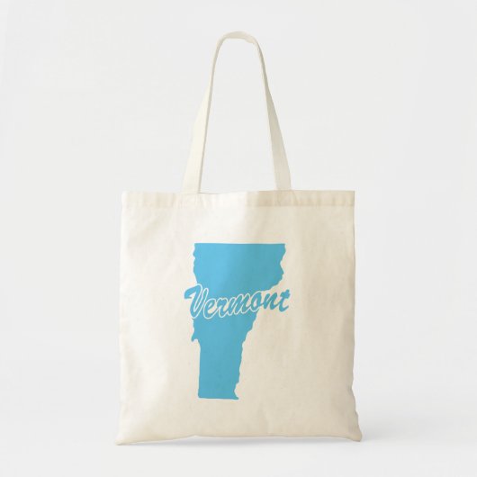 Tote Bag État De La Forme Vermont (Devant)