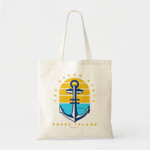 Tote Bag État de l'océan de l'île Rhode