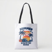 Tote Bag État d'esprit d'été (Devant)