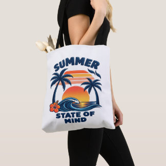Tote Bag État d'esprit d'été