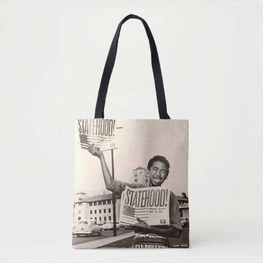 Tote Bag État d'Hawaï (Devant)