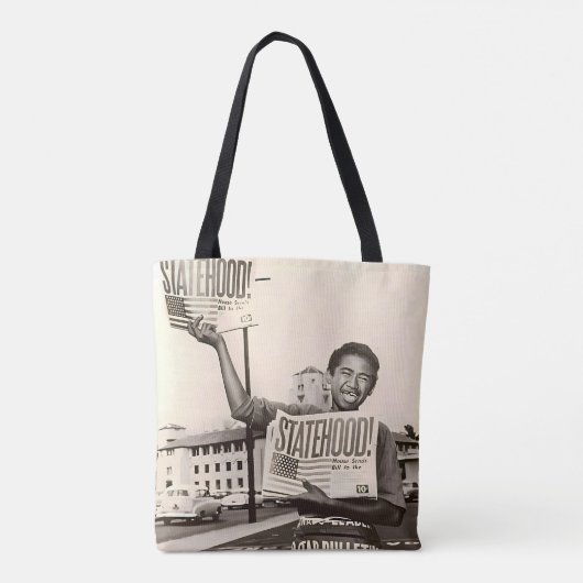 Tote Bag État d'Hawaï (Dos)