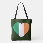 Tote Bag État Heartflag irlandais (Dos)