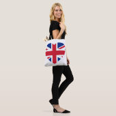 Tote Bag État Heartflag Union Jack (Sur le modèle)