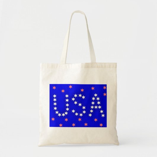 Tote Bag États-Unis-brillant (Devant)