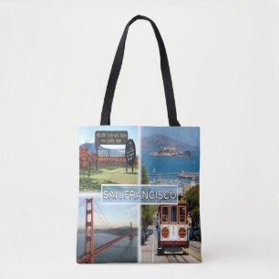 Tote Bag États-Unis San Francisco - Napa Valley Golden Gate