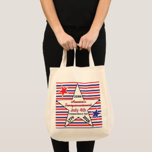 Tote Bag États-Unis Semiquincentenaire du 4 juillet