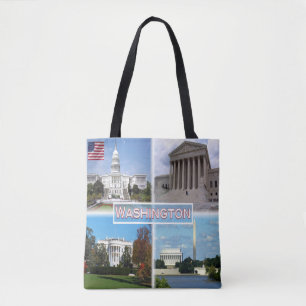 Tote Bag États-Unis Washington - Capitol - Cour suprême