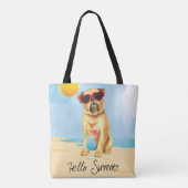 Tote Bag Été Bruxelles Griffon (Dos)