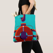 Tote Bag Été coloré (De près)