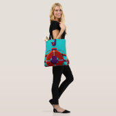 Tote Bag Été coloré (Sur le modèle)