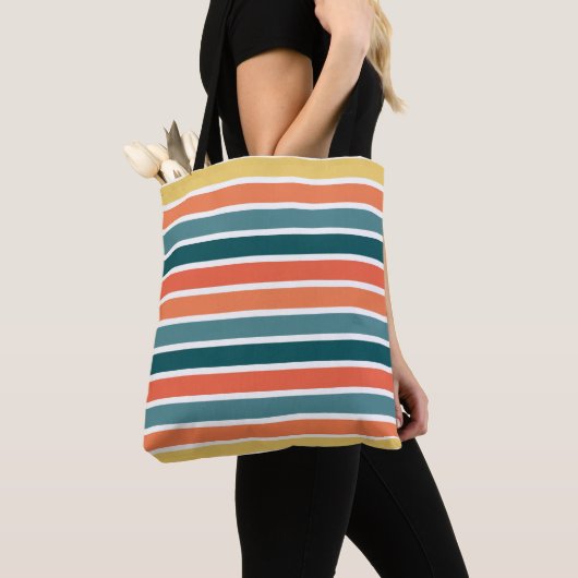 Tote Bag Été de '77 Stripes (De près)