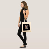 Tote Bag Été Halloween Funky Skeleton Ice Cre (Devant (modèle))