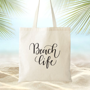 Tote Bag Été Moderne Noir et Blanc Tendance