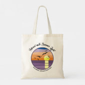 Tote Bag Été personnalisé Événement Sunset Vente de marque (Dos)