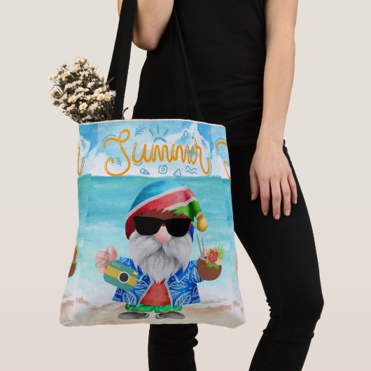 Tote Bag ÉTÉ, style nomo (De près)