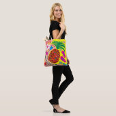 Tote Bag Été Tropical à l'Ananas (Sur le modèle)