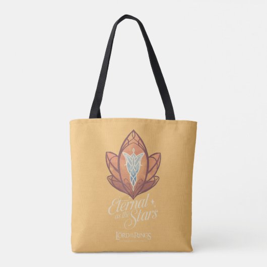 Tote Bag Éternelle comme l'Étoile du Soir Graphique (Dos)