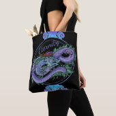 Tote Bag Eternité du dragon oriental (De près)