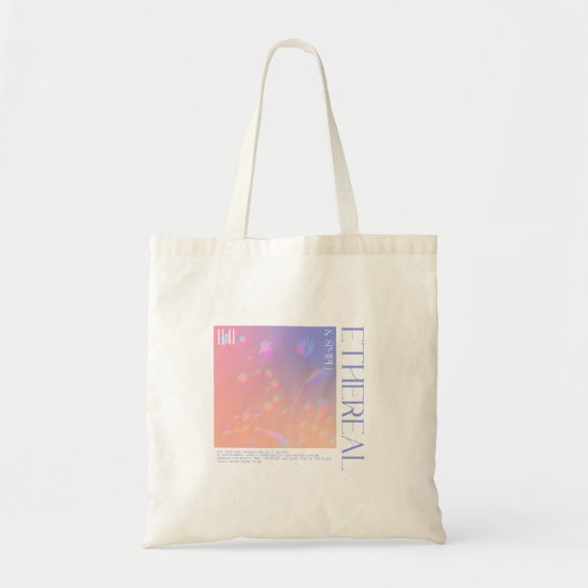 TOTE BAG ETHEREAL & SIMPLE (Devant)