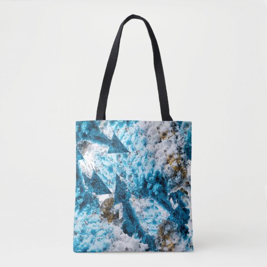 Tote Bag Ethereal Velocity: Geometric Cloud & Arrow Fusion (Devant)