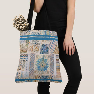 Tote Bag Ethnic Boho Patchwork Fourre-tout
