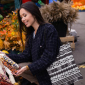 Tote Bag ethnie Abstraite Aztèque