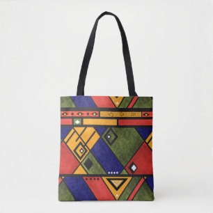 Tote Bag Ethno africain sans couture traditionnelle motif