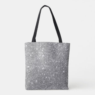 Tote Bag Étincelles argentées de parties scintillantes