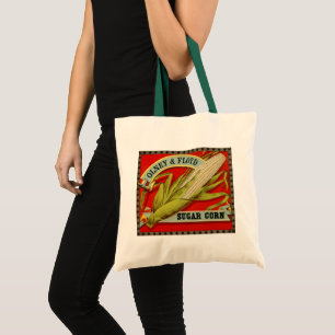 Tote Bag Étiquette de légume vintage, Olney & Floyd Sugar C