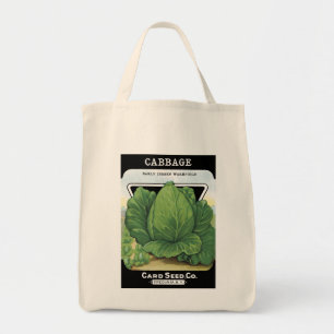 Tote Bag Étiquette de paquet de graine de chou