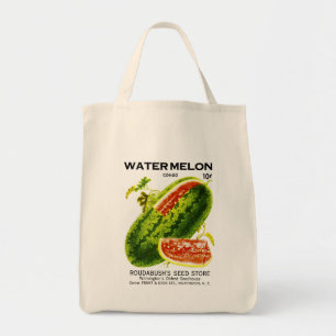 Tote Bag Étiquette de paquets de graines de pastèque