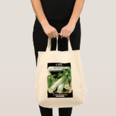 Tote Bag Étiquette de paquets de graines de poitrine (Devant (produit))